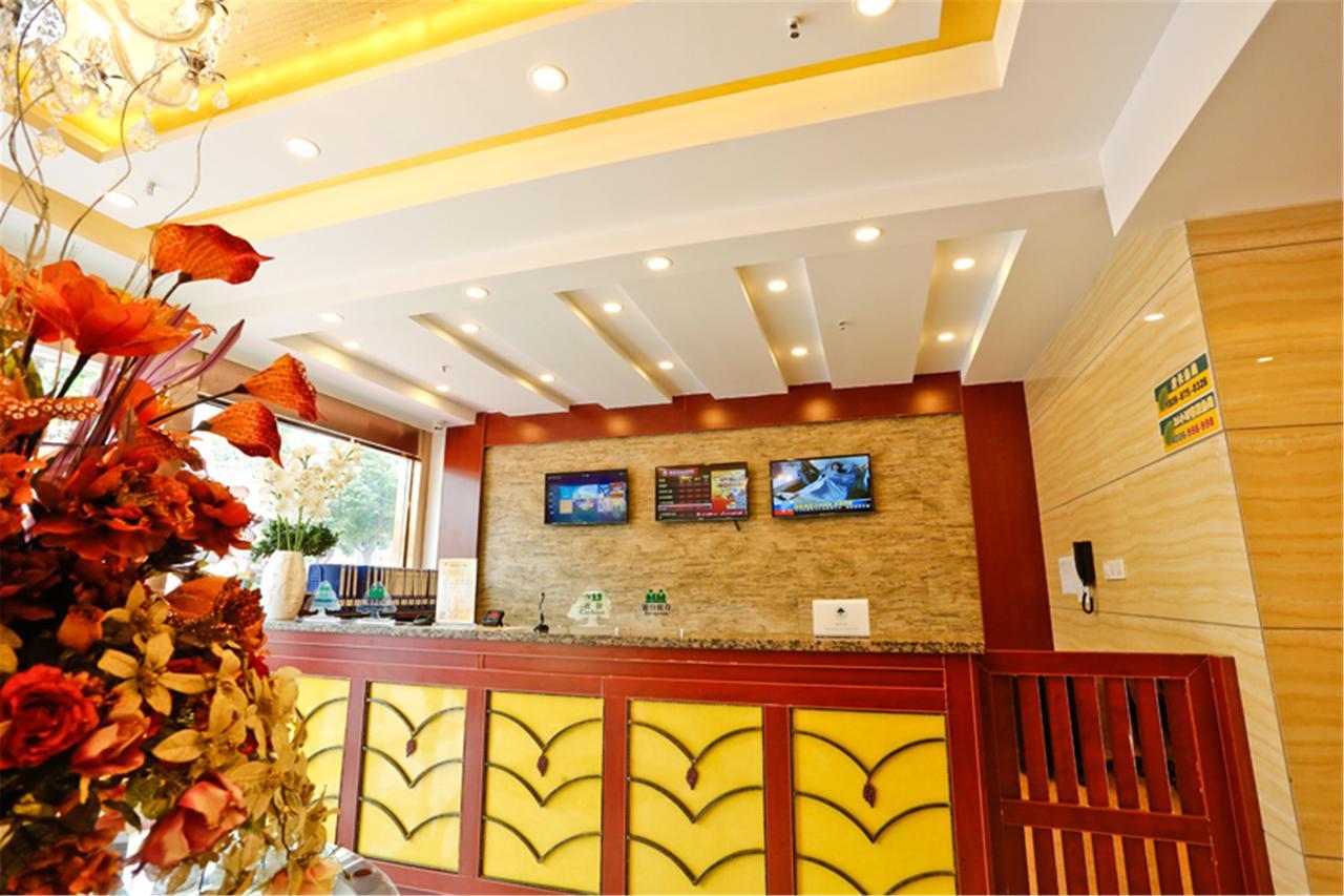Greentree Inn Jiangsu Wuxi Dongting Leather City Express Hotel Exterior foto